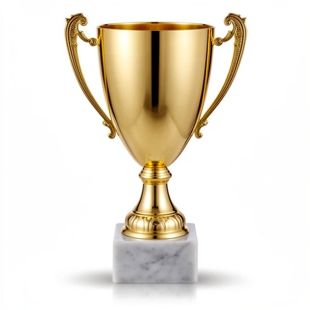 Coupe dorée classique